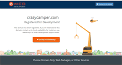 Desktop Screenshot of crazycamper.com